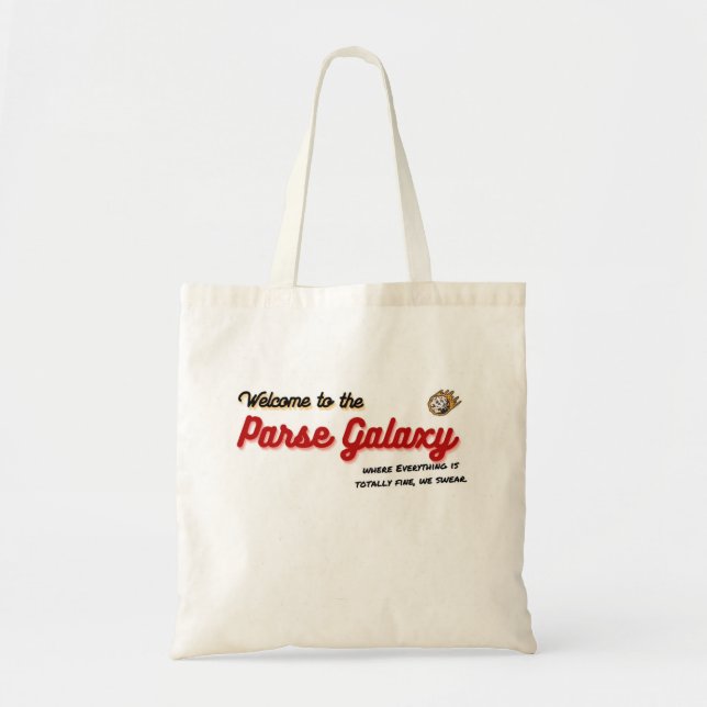 Welcome to Parse: Tote Bag (Front)