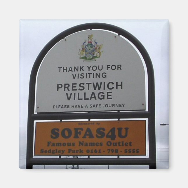 Welcome to Prestwich Magnet (Front)