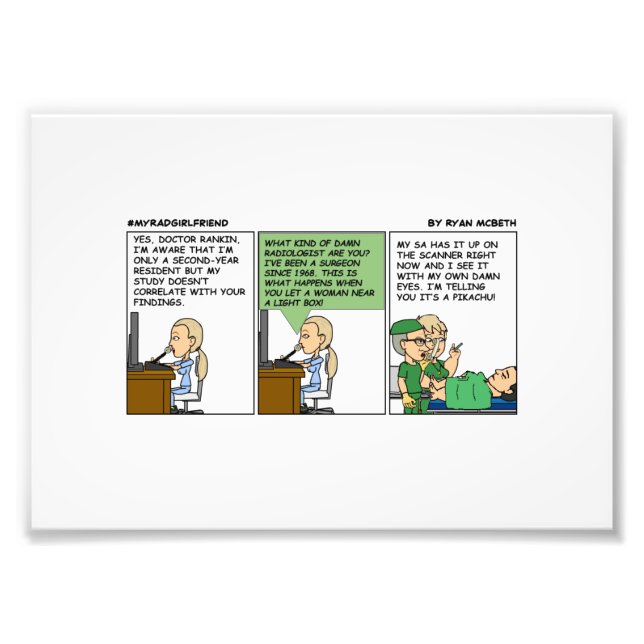 Welcome to Radiology Photo Print (Front)