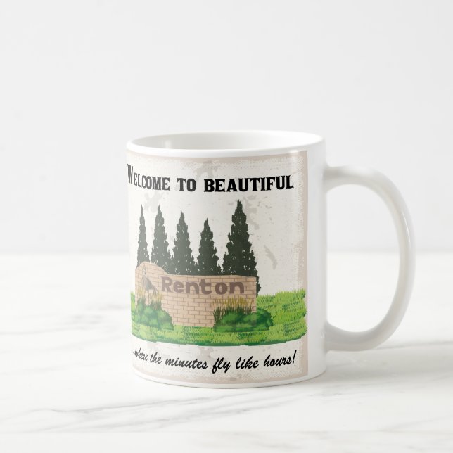 Welcome To Renton Mug (Right)