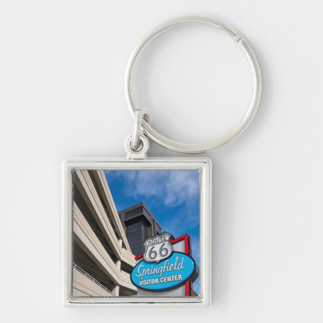 Welcome To Springfield MO Keychain (Front)