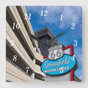 Welcome To Springfield MO Wall Clock
