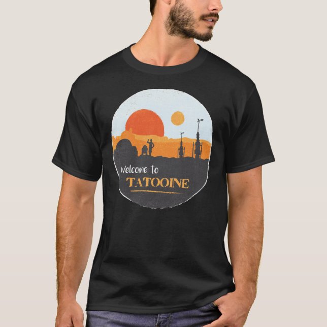 Welcome to Tatoooine Classic T-shirt (Devant)