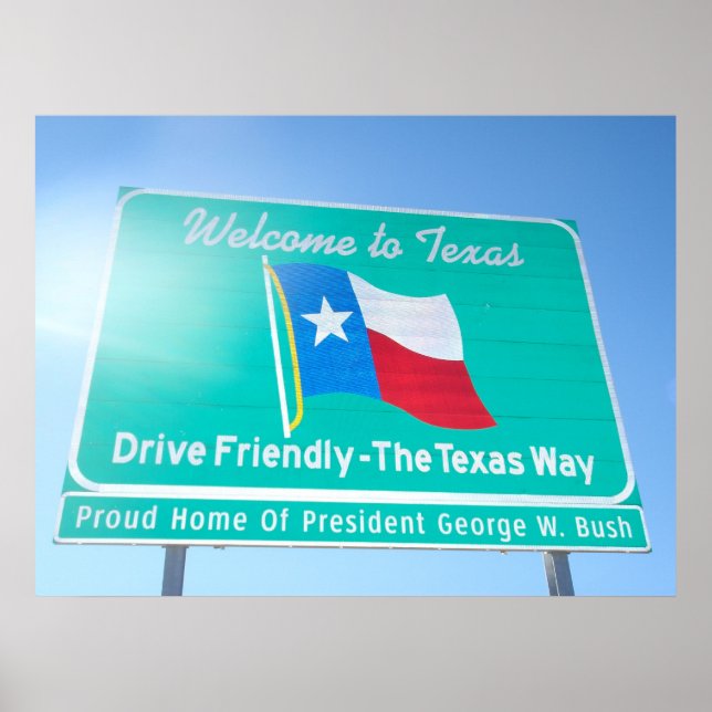 Welcome To Texas! Poster (Front)