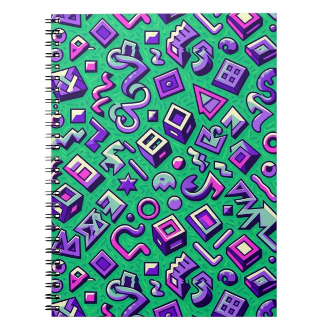 Welcome to the 90s notebook (Front)