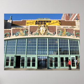 Welcome to the Asbury Park Boardwalk Poster
