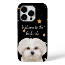 Welcome to the Bark Side Funny Dog Maltipoo silly