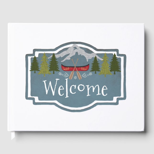 Welcome to the Cabin Guest Book (Front)