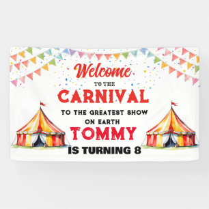Welcome to the Carnival add your own text Banner