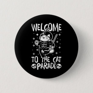 Welcome To The Cat Parade 2 Inch Round Button