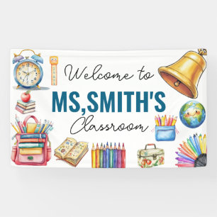 Welcome to the Classroom Back to School Banner