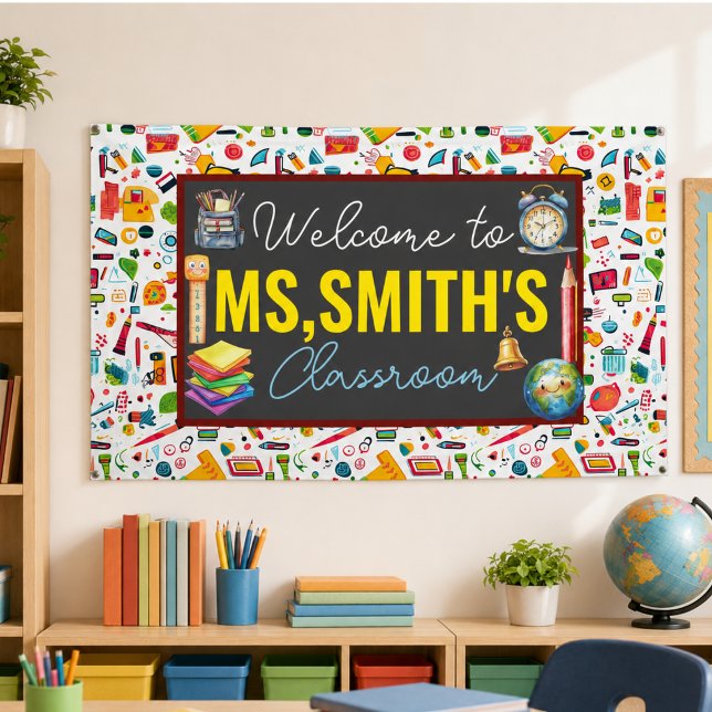 Welcome to the Classroom Back to School Banner (Welcome to the Classroom Back to School Banner)