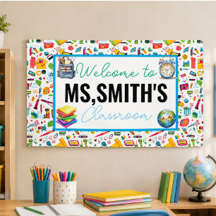 Welcome to the Classroom Back to School Banner
