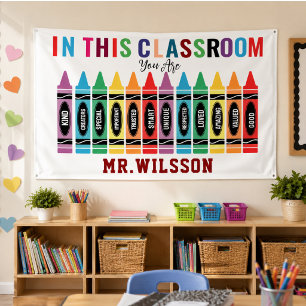 Welcome to the Classroom Back to School Banner