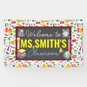 Welcome to the Classroom Back to School Banner
