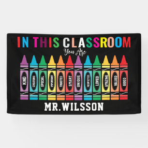 Welcome to the Classroom Back to School Banner