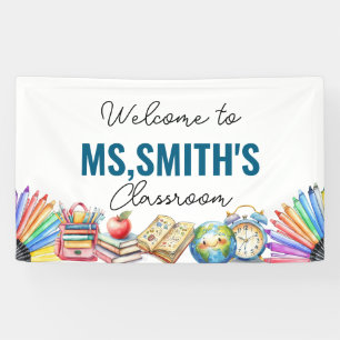 Welcome to the Classroom Back to School Banner