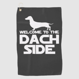 Welcome To The Dachshund Side Golf Towel