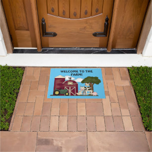 Welcome to the Farm door mat