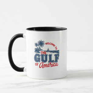 Welcome to the Gulf of America Immigrant Mexican Mug
