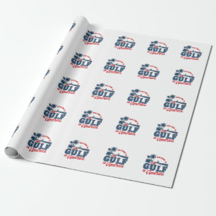 Welcome to the Gulf of America Immigrant Mexican Wrapping Paper