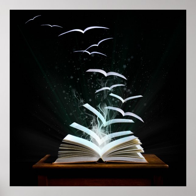 Welcome to the magical world of reading! poster (Front)