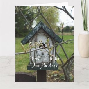 Welcome to the Neighbourhood-Bird House Card