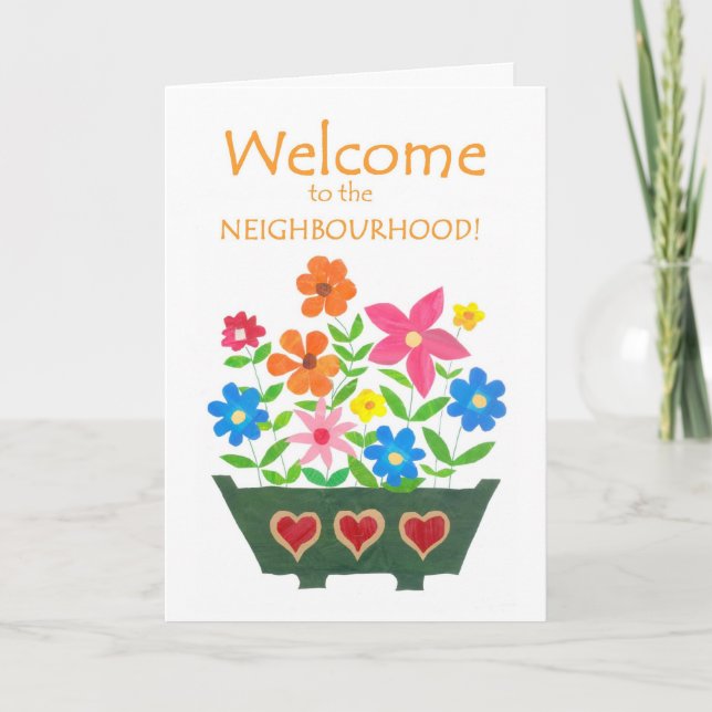 Welcome to the Neighbourhood Card (Front)