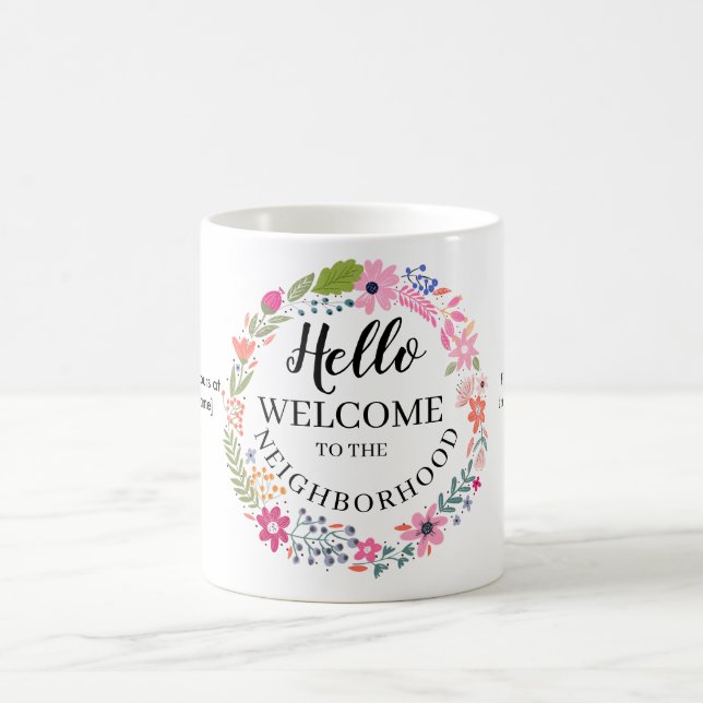 Welcome to the Neighbourhood Coffee Mug – New Home (Center)