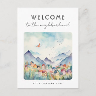 Welcome to the Neighbourhood Mountains Realty Postcard
