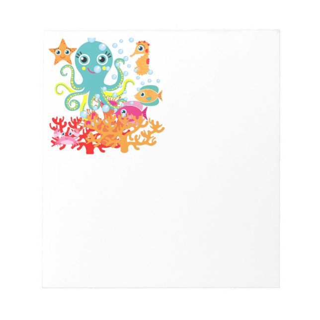 Welcome to the Ocean Notepad (Front)