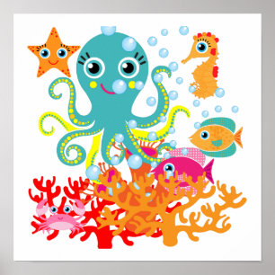 Welcome to the Ocean Poster