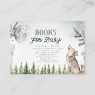 Welcome to The Pack Forest Wolf Books for Baby Enclosure Card