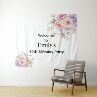 Welcome to the Party Wall Tapestry