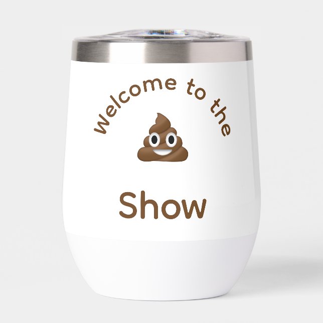 Welcome to the Poo Emoji Show Personalized (Front)