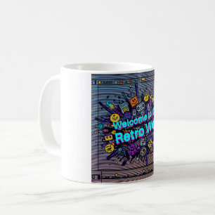 Welcome to the retro web coffee mug