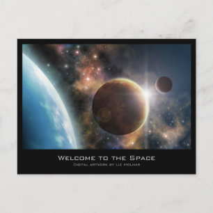 Welcome to the Space Postcard