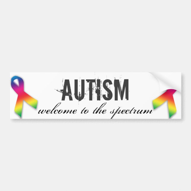 Welcome to the Spectrum bumper sticker (Front)