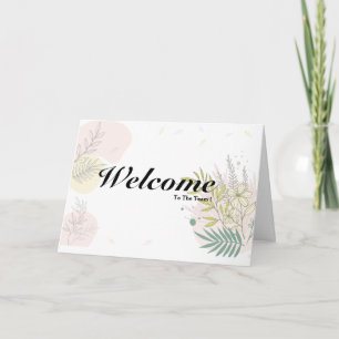 Welcome To The Team Card