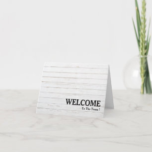 Welcome To The Team Postcard