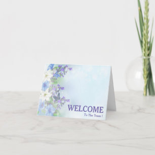 Welcome To The Team Postcard
