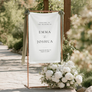 Welcome to the Wedding Vinyl Signage Banner