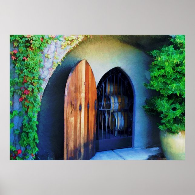 Welcome to the Winery Poster (Front)