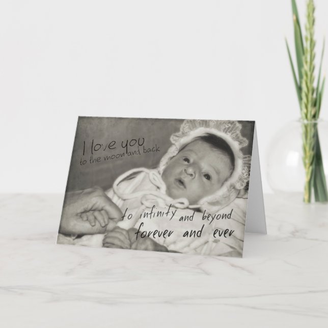 WELCOME TO THE WORLD Greeting Card (Front)