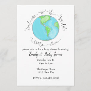 Welcome to the World Invitation