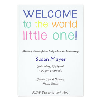 welcome party invitations