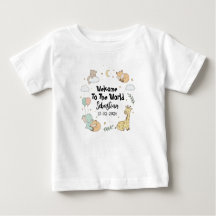 Welcome To The World Sebastian Baby T-Shirt