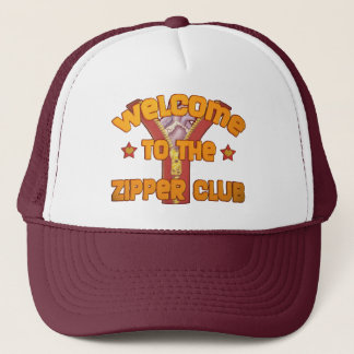 Welcome to the Zipper Club Trucker Hat
