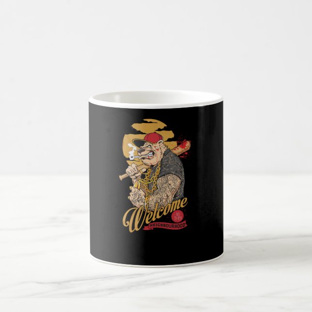 Welcome to thy Neighbourhood Coffee Mug (Center)
