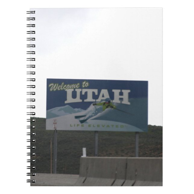 Welcome to Utah Notebook (Front)